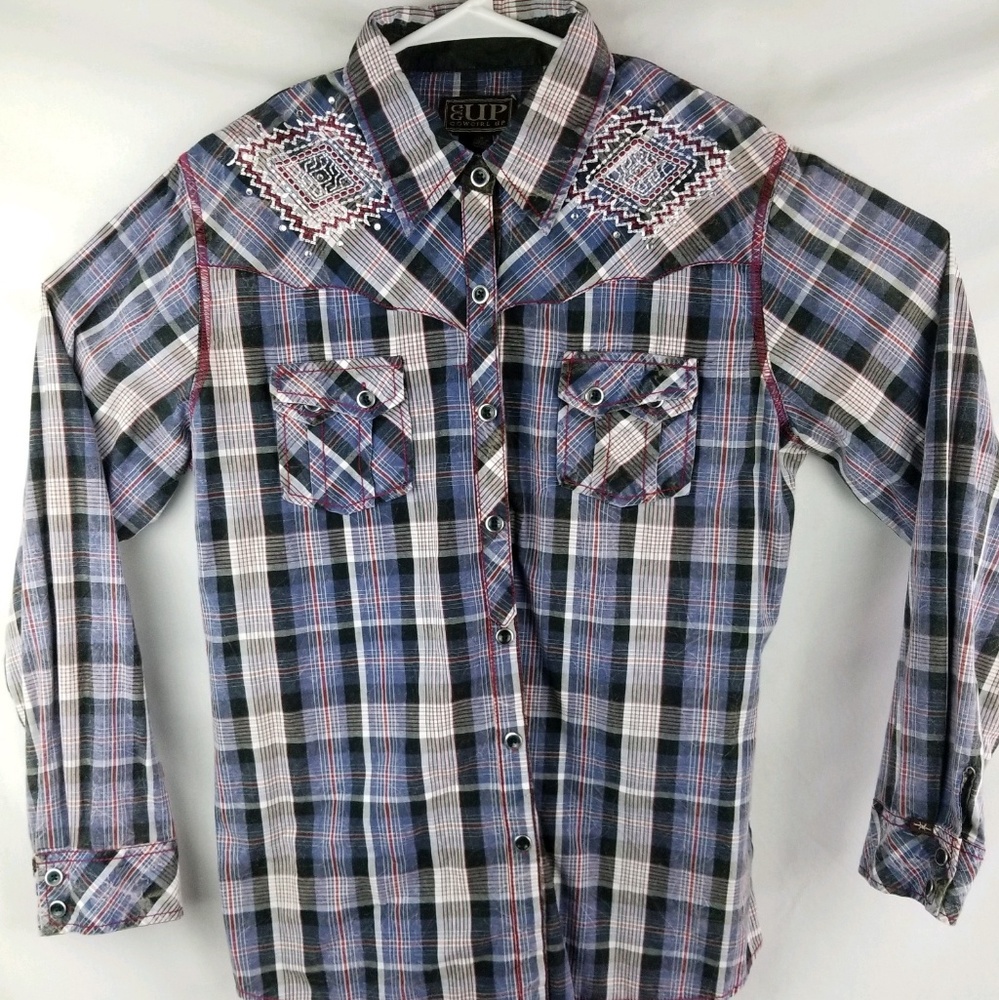 Cowgirl Up Womens Western Button up